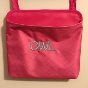 Thirty-One Oh-Snap Pocket Pink OWL